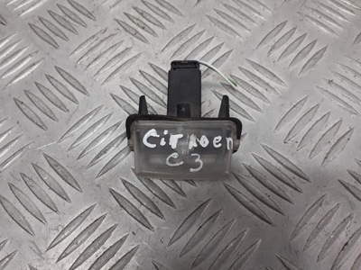 Лампа номерного знака реєстраційний citroen c3 i фото №1