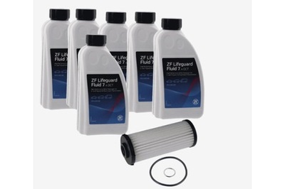 ZF JUEGO PIEZAS DE REPUESTO SUBSTITUTO ACEITES A T ZF LIFEGUARDFLUID DQ-500 - 6L ZF  