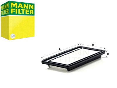 FILTRAS ORO MANN C2714 HYUNDAI ATOS 1.0 I 01- MANN-FILTER 