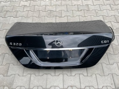Mercedes s w221 крышка багажника задняя цвет c197 комплектная фото №1