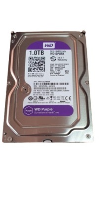 Dysk WD Purple WD10PURX, 1 TB, SATA II, 3,5"