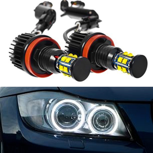 ANILLOS BMW MARKER DIODO LUMINOSO LED 240W H8 E70 X5 E71 X6 E84 X1  