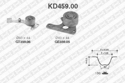 SNR KD459.00 SNR ГРМ КОМПЛЕКТ. Z РЕМНЕМ