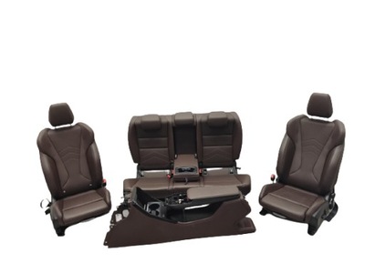 Bmw u06 оббивка сидіння заднє сидіння обшивки шкіра фото №1