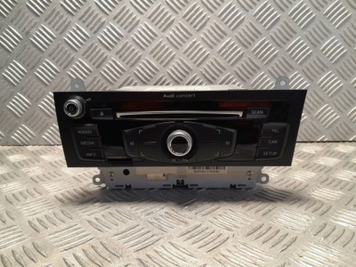 Audi a4 b8 a5 радіо програвач audi concert uk 8r2035186f фото №1