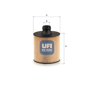 FILTRO ACEITES UFI 25.284.00  