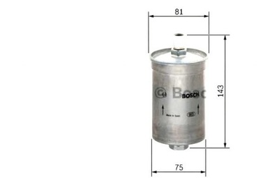 ФИЛЬТР ТОПЛИВА BS0450905007 BOSCH