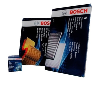 SET FILTERS CARBON BOSCH RENAULT SCÉNIC III  
