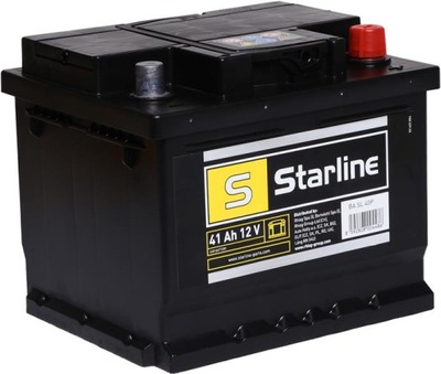 АККУМУЛЯТОР 41AH/360A +P 12V 207X175X175 ШТ STARLINE