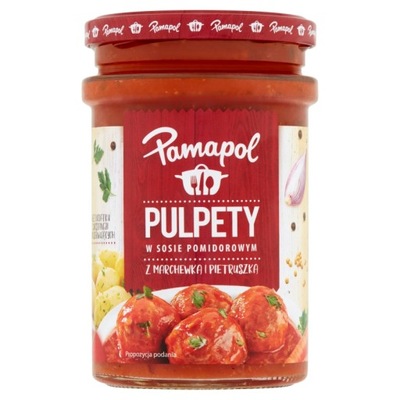 Pamapol pulpety w sosie pomidorowym 500g