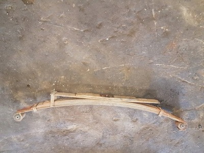 Ресора daewoo lublin ii 2.4 td задня 7p фото №1