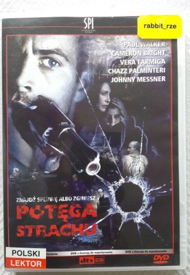 POTĘGA STRACHU - DVD