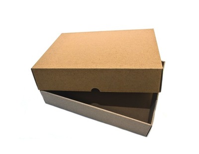 Pudełko karbowane 310x235x70mm wieczkowe