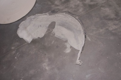 Gm304 mercedes w177 подкрылок правый задняя фото №1