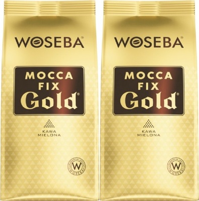 Kawa mielona Woseba Mocca Fix Gold 250g x2