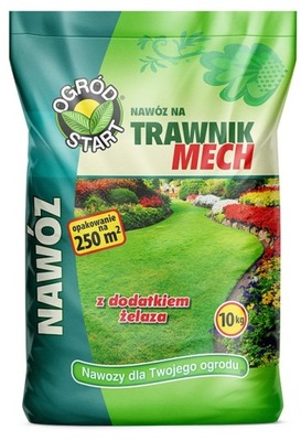 Nawóz do Trawy Trawnik Mech granulowany 10 kg