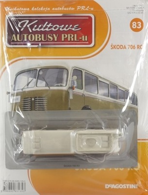 Skoda 706 RO Kultowe Autobusy PRL 1:72 Deagostini