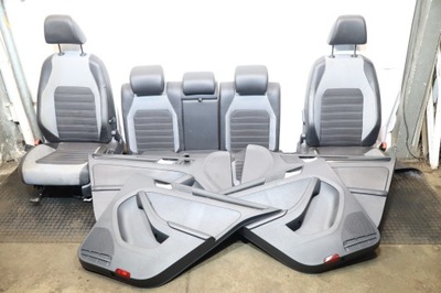 Сиденья заднее сиденье обшивки комплект jetta vi lift фото №1