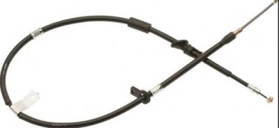 Трос тормоза hyundai accent 94-00 левый задняя фото №1