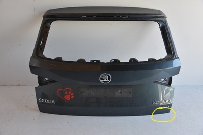 Skoda kodiaq кришка багажника задня фото №1