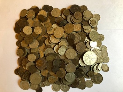 KG04 ZSRR / CCCP- zestaw monet o wadze 1 kg