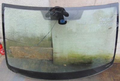 Скло передня лобове датчик skoda octavia 2 ii europa фото №1