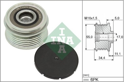 SANKABA GENERATORIAUS INA 535 0357 10 