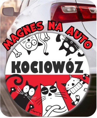 Magnes na auto KOCIOWÓZ