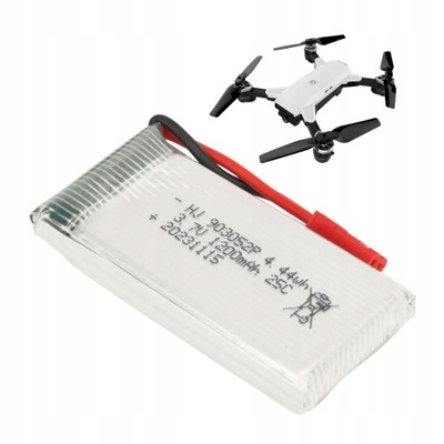 3,7 V 1200 mAh Bateria LiPo do drona 25C 903052P