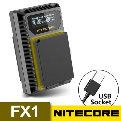 Nitecore FX1 Fujifilm W126/W126s 2-godzinny