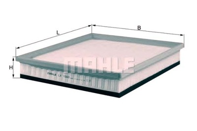 Mahle фильтр воздуха nissan primastar dci 115 x8 фото №1
