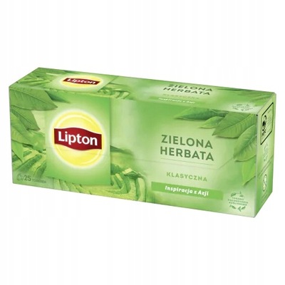 Herbata Lipton zielona Classic 25 torebek