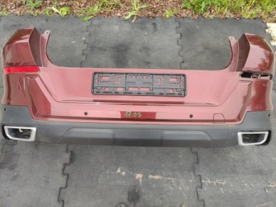 Бампер задняя задний bmw x6 g06 выхлоп цвет c3c фото №1