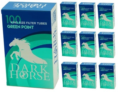 Gilzy DARK HORSE MENTHOL CAPSULE 100szt X10