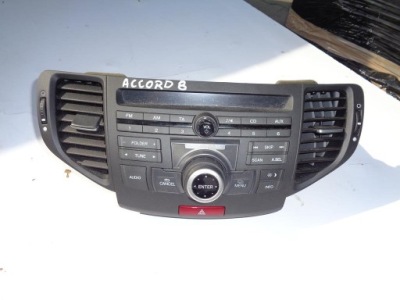 Панель радио 39050-tl0-g01 honda accord 8 viii фото №1