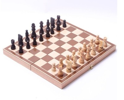 Drewniane szachy 30*30
