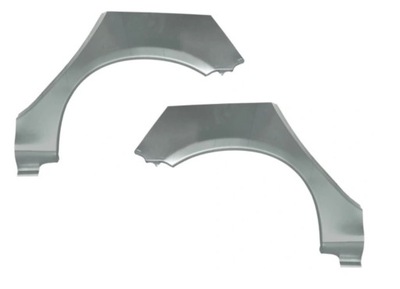 Ремкомплект крыла задняя peugeot 206 98-09 5d l+p фото №1