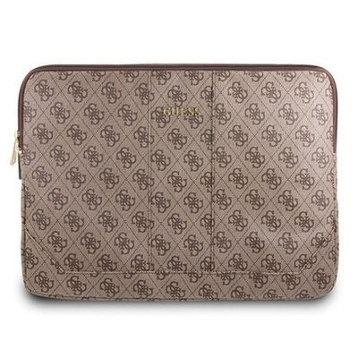 GUESS SLEEVE GUCS134GB 13' BRĄZOWY /BROWN 4G UPTOWN