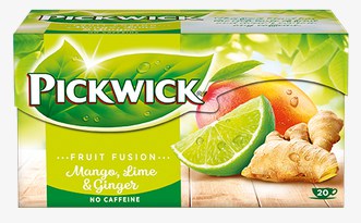 Herbata Pickwick owocowa ekspresowa MANGO LIMONKA IMBIR