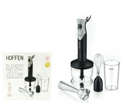 Blender Ręczny Hoffen 3w1 800W Zestaw