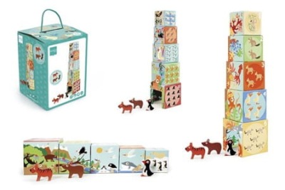 Scratch, Piramida edukacyjna DZIKIE ZWIERZĘTA(5el)