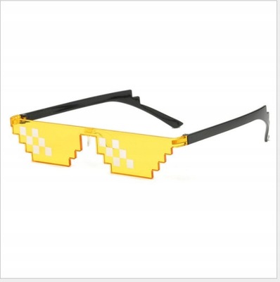 okulary 8 Bit MLG Pixelated okulary