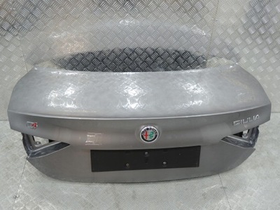Alfa romeo giulia кришка багажника багажника колір 318 фото №1