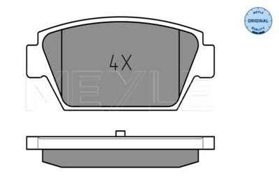 PADS HAM. MITSUBISHI T.  