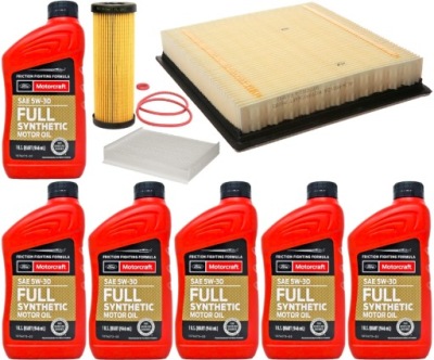 Motorcraft 5w30 + фильтры ford f150 2.7 turbo 2015- фото №1