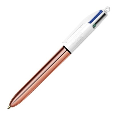 Długopis automat. BIC 4Colours Rose Gold różany