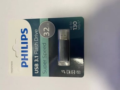 PENDRIVE PHILIPS SUPER SPEED 32GB USB 3.1