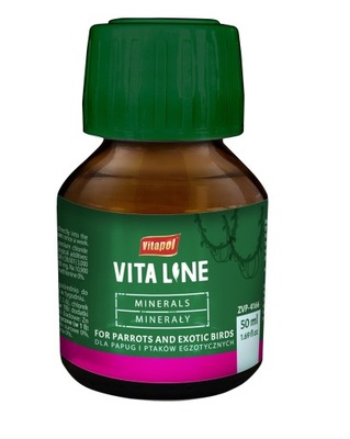 Vitapol Vitaline Minerały ptaków egzotycznych 50ml