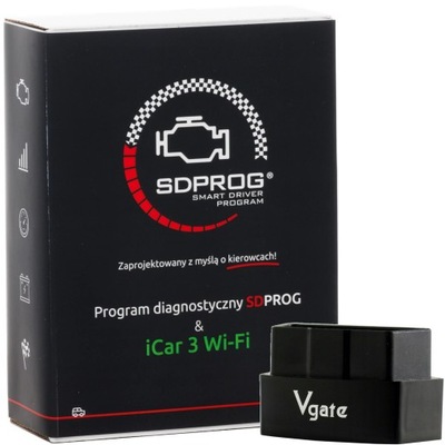 Interfejs iCar3 WiFi oprogramowanie SDPROG PL OBD2