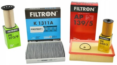 FILTRON SET FILTERS SKODA OCTAVIA III 2.0 TDI AUDI A3 8V 1.6 2.0 TDI 12-  